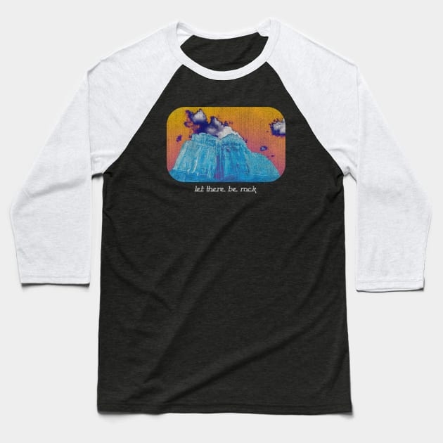 Let There Be Rock - Arches National Park Courthouse Towers Baseball T-Shirt by Wondergarbs